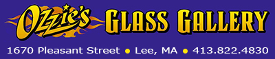 Ozzie's Glass Studio In The Berkshires, Gift Shops In The Berkshires, Glass Blowing Berkshires